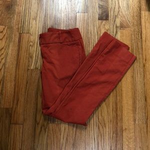 The Limited Orange Pants
